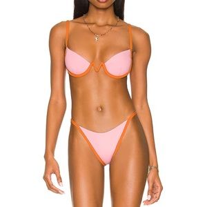 Lspace pink bikini